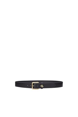 Keeper-Belt-Medium-Natural Smth Leathr Logo LAUREN RALPH LAUREN | Belts | 412968765001